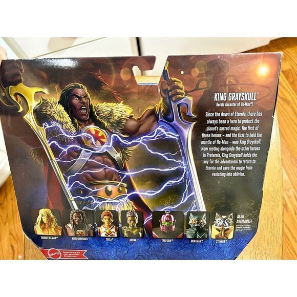 Masters of the Universe Revelation King Grayskull 7" Action Figure NEW SEALED - Picture 2 of 3